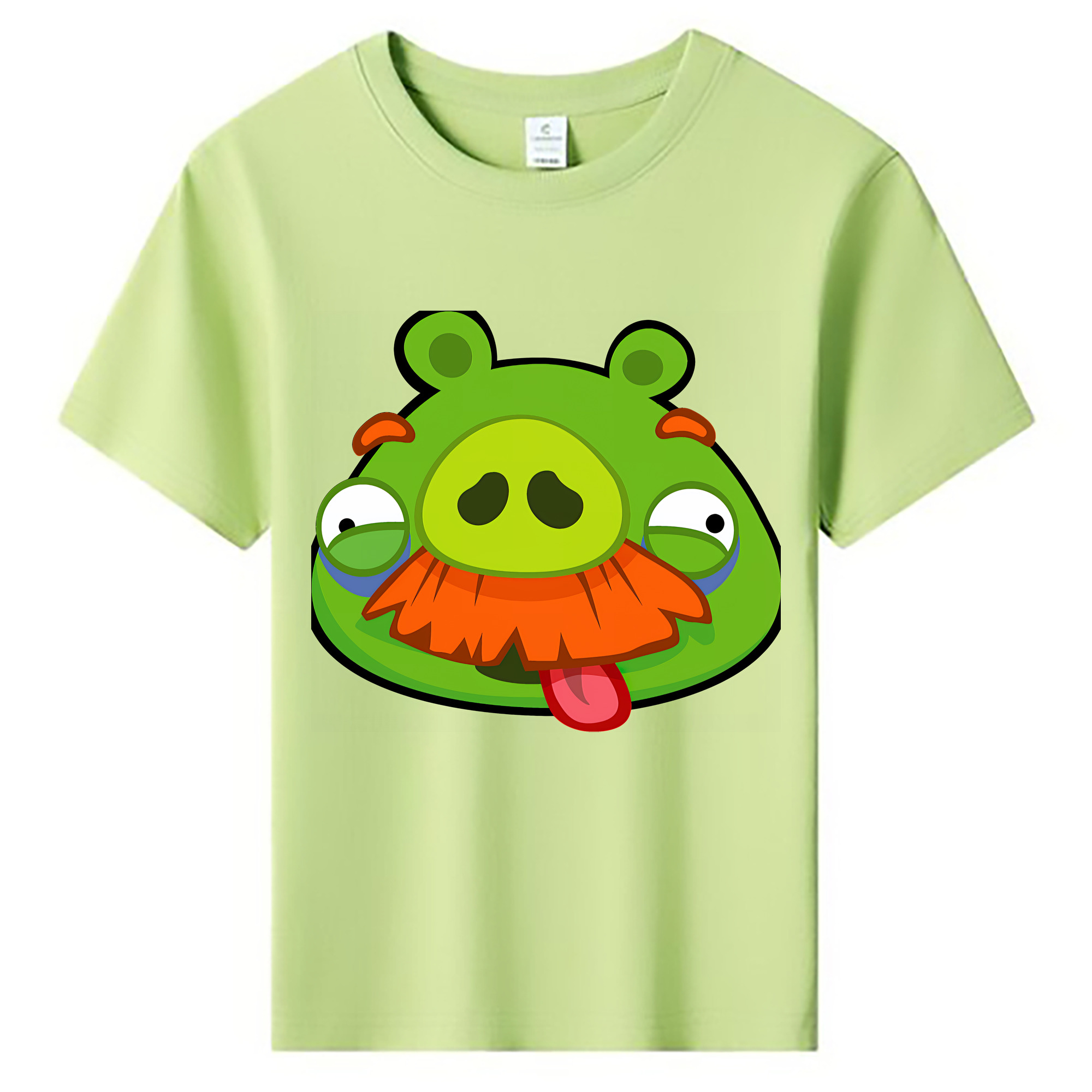 （画像用） Angry Birds アングリーバード 綿100％キッズTシャツ（フロントプリント）